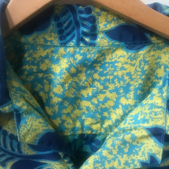 Vintage Hawaiian Shirt 1970s - psychedelic - Picture 3 of 5